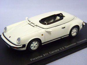 画像1: SPARK  Porsche  911 Carrera 3.2 Speedster Clubsport 1987 WHITE