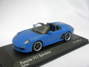 画像1: MINICHAMPS  Porsche  911 Speedster(997II) 2010  BLUE