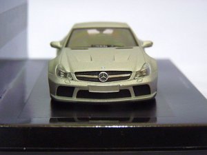 画像2: MINICHAMPS  Mercedes-Benz  SL65 AMG (R230) 2009 Linea Opaca No.4	MAT.SILVER