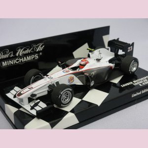 画像: ミニチャンプス  ザウバー モータースポーツ ショーカー 2010 K.KOBAYASHI  WHITE