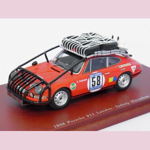 画像: FUJIMI  Porsche  911 '68 London-Cydney Marathon #58  RED