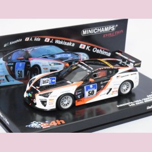 画像: ミニチャンプス トヨタ レクサス LFA'GAZOO RACING' 24h ADAC Nur 2010 KINOSHITA/IIDA/WAKISAKA/OSHIMA WHITE/BLACK