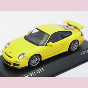 画像: ミニチャンプス ポルシェ 911GT3(997II) 2009 YELLOW