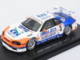 画像: エブロ P-4 ニッサン ユニシア ザナヴィ GT-R JGTC 2000 No.3 WHITE/ORANGE/BLUE