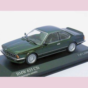 画像: ミニチャンプス BMW 635 CSi (E24) 1984 GREEN.MET