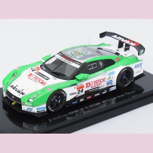 画像: エブロ ニッサン D'ステーション アドバン GT-R No.24 ローダウンフォース スーパーGT500 2012 WHITE/GREEN