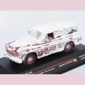 画像: イストモデル ワルシャワ 203コンビ(積雪仕様) 1960 RED