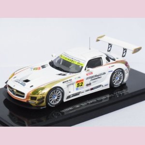 画像: エブロ メルセデスベンツ オキナワ-IMP SLS AMG スーパーGT300 2013 No.52 H.Takeuchi/T.Tsuchiya WHITE