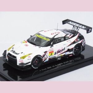 画像: エブロ 日産 Sロード NDDP GT-R スーパーGT300 2013 No.3 K.Hoshino/D.Sasaki WHITE