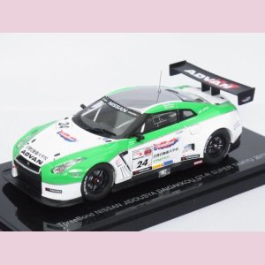 画像: エブロ ニッサン スリーボンド日産自動車大学校GT-R スーパー耐久 2012 #24 WHITE/GREEN