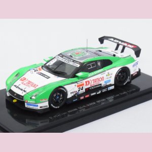 画像: エブロ 日産 D'station アドバン GT-R スーパーGT500 2013 ローダウンフォース No.24 H.Yasuda/M.Krumm WHITE/LIGHT GREEN