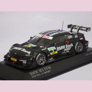 画像: ミニチャンプス BMW M3 DTM(E92) 'BMW チームシュニッツァー' B.Spengler DTM 2013 MAT BLACK