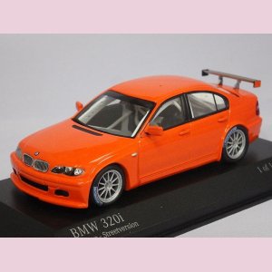 画像: ミニチャンプス BMW 320i(E46/4) ストリートバージョン 2005 ORANGE