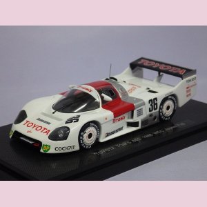 画像: エブロ トヨタ トムス86C 1986 WEC Japan Fuji No.36 WHITE