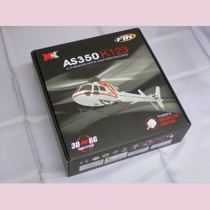 画像: HITEC XK AS350 K123 6chブラシレスモーター 3D6Gシステムヘリコプター RTF　