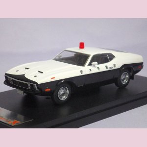 画像: イクソ(プレミアム X) フォード マスタング マッハ I 1973 栃木県警察 WHITE/BLACK