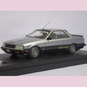 画像: ポストホビー(マーク43) 日産 スカイライン HT 2000 RS-TURBO(KDR30) Adthree package Gun Gray Met/Black 2-Tone