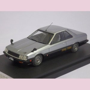 画像: ポストホビー(マーク43) 日産 スカイライン HT 2000 RS-TURBO(KDR30) フェンダーミラー仕様 Gun Gray Met/Black 2-Tone