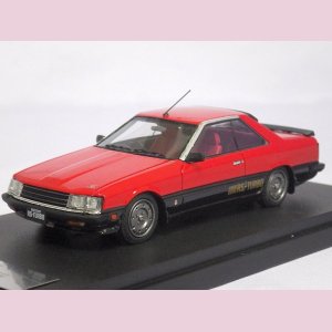 画像: ポストホビー(マーク43) 日産 スカイライン HT 2000 RS-TURBO(KDR30) Adthree パッケージ Red/Black 2-Tone