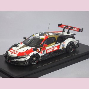 画像: エブロ ホンダ モチュール無限 NSX-GT No.16 SUPER GT500 2017 H.Mutoh/D.Nakajima WHITE/RED/BLACK/GOLD