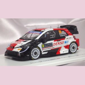 画像: スパーク トヨタ ヤリス WRC モンテカルロラリー6位 2021 Takamoto Katsuta/Daniel Barritt WHITE/BLACK/RED