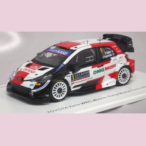 画像: スパーク トヨタ ヤリス WRC ラリー モンテカルロ 2021 優勝 50th WRC Win-Sebastien Ogier/Julien Ingrassia WHITE/BLACK/RED