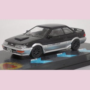 画像: ターマックワークス トヨタ カローラ レビン AE92 BLACK/SILVER