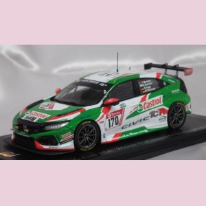 画像: スパーク ホンダ シビック TCR-Winner TCR class 24H Nurburgring 2020 WHITE/GREEN/RED