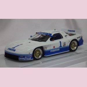 画像: TSM MODEL マツダ RX-7 GTO #1 1990 IMSA MID-OHIO 250KM WINNER WHITE/BLUE