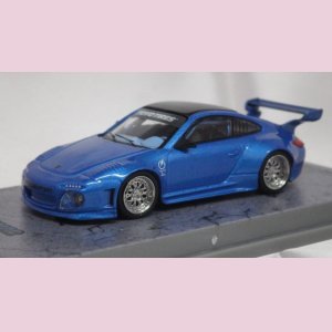 画像: ターマックワークス ポルシェ Old&New 997 Blue Met