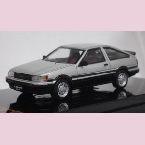 画像: ホビージャパン トヨタ カローラ レビン AE86 3DOOR GT APEX 1983 SILVER/BLACK