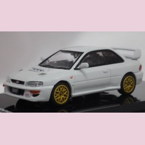 画像: ホビージャパン スバル インプレッサ 22B STi Version GC8改 with Engine Display Model FETHER WHITE/Customized Color