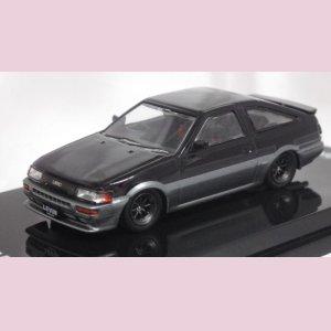 画像: INNO MODELS トヨタ カローラ AE86 レビン BLACK/GRAY