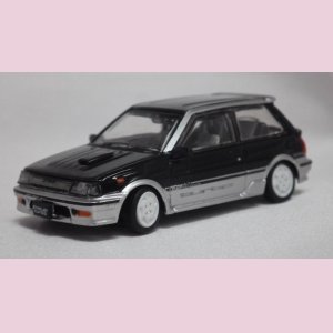 画像: BM CREATIONS トヨタ スターレット ターボS 1988 EP71(RHD) BLACK/SILVER