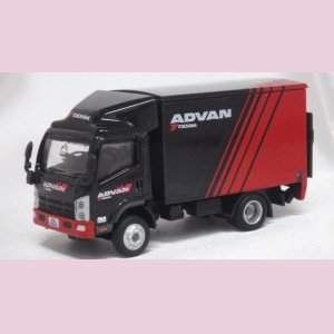 画像: TINY ISUZU N Series ADVAN No.38 BLACK/RED