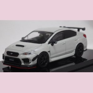 画像: ホビージャパン スバル WRX RA-R オプション装着車 With Engine Display Model Crystal White Pearl