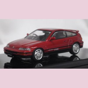 画像: ホビージャパン ホンダ CR-X SiR(EF8) 1989 with Engine Display Model RED