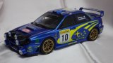 画像: otto mobile スバル インプレッサ WRC モンテカルロ 2002 #10 WR BLUE