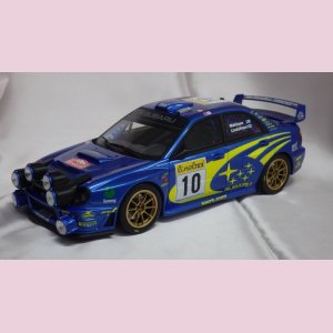 画像: otto mobile スバル インプレッサ WRC モンテカルロ 2002 #10 WR BLUE