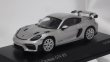 画像1: ターマックワークス x ミニチャンプス ポルシェ ケイマン GT4 RS GT Silver Met