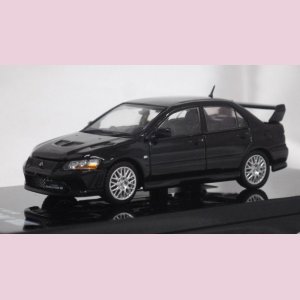 画像: ホビージャパン 三菱 ランサー GSR エヴォリューションVII エンジンディスプレイモデル付き Amethyst Black(P)