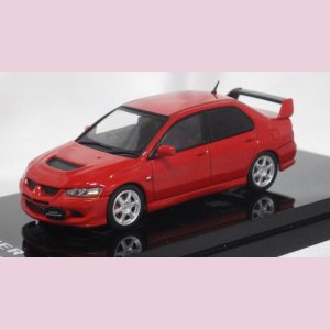 画像: ホビージャパン 三菱 ランサーGSR EVOLUTION VIII with Engine Display Model Red Solid