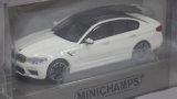 画像: ミニチャンプス BMW M5 2018 WHITE