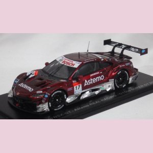 画像: SPARK HONDA Astemo NSX-GT No.17-Astemo REAL RACING-GT500 SUPER GT 2022 Koudai Tsukakoshi/Nobuharu Matsushita RED/SILVER