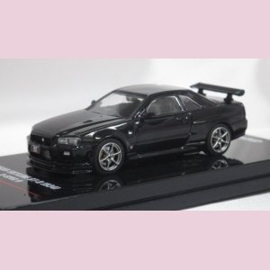 画像: INNO MODELS NISSAN SKYLINE GT-R(R34) V-SPECII BLACK