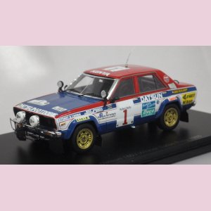 画像: スパーク ダットサン 160J サファリラリー優勝車 1980 WHITE/RED/BLUE