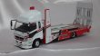 画像1: G.C.D 三菱 フソー ファイター 2017/Double deck tow trucks WHITE/RED