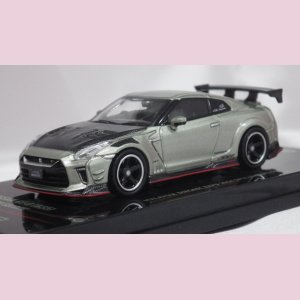 画像: INNO MODELS NISSAN GT-R[R35] "トップシークレット" マレーシア ダイキャストエキスポ 2024 SPECIAL EDITION SILVER