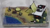 画像: BM CREATIONS TOYOTA HILUX 1980 N60 N70 SERIES Accessory Pack with Camping Diorama WHITE