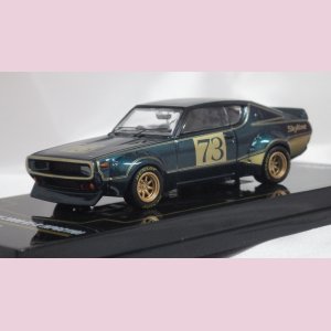 画像: INNO MODELS NISSAN SKYLINE 2000 GT-R(KPGC110) RACING CONCEPT 1972 GREEN